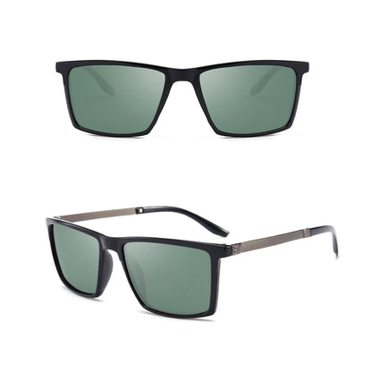KLASSNUM Polarized Sunglasses for Men Luxury Brand 2026 Trendy Anti UV400 Shads Driving Sport Sun Glasses Metal Retro Glasses