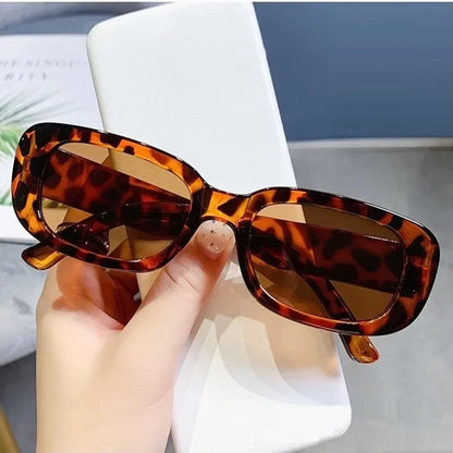 Fashion Classic Red Sunglasses Lens Mens Ladies Womens Retro Vintage UV400 Glasses Eyewear Luxury Square Outdoor Sun Glasses