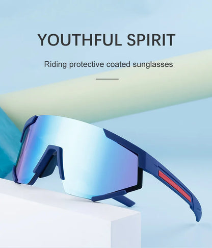 Sports Once-piece Shield Sunglasses Women Men 2026 Luxury Brand Designer Outdoor Cycling Steampunk Sun Glasses For Male Eyewear