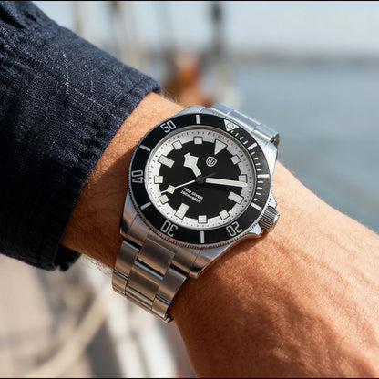 Watchdives WD1969 Pro Quartz Watches New Dial VH31 Sweep Seconds Movement 200m Waterproof Men Watches Luminous Luxury Watches