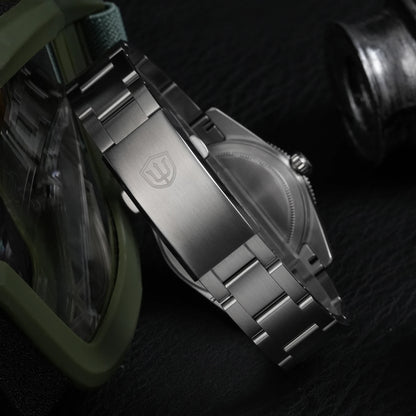 Watchdives WD7922 BB54 Watch VH31 Sweep Second Movement Sapphire Crystal 20bar Waterproof C3 Luminous 37mm Vintage Watches