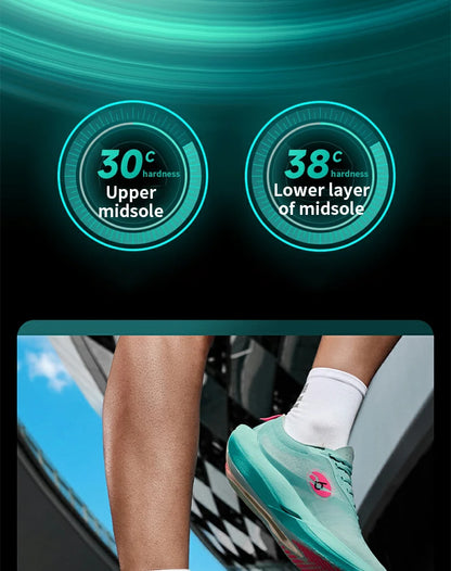 QIAODAN Feiying PB6.0 Men's 2026 Marathon Racing Sports Shoes New Suspended Full Palm Carbon Plate Running Sneakers QDB023261299