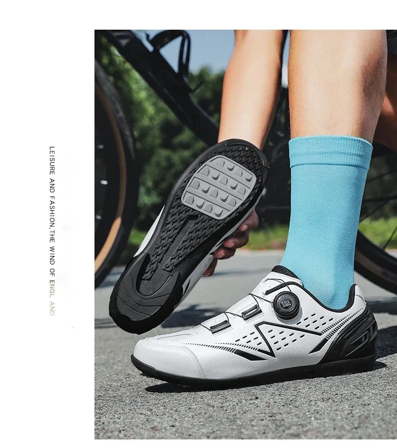 Professional Men Mtb Cycling Shoes White Racing Self-Locking 2024 Speed Road SPD Bicycle Sneakers New Women Flats Cleats Shoes
