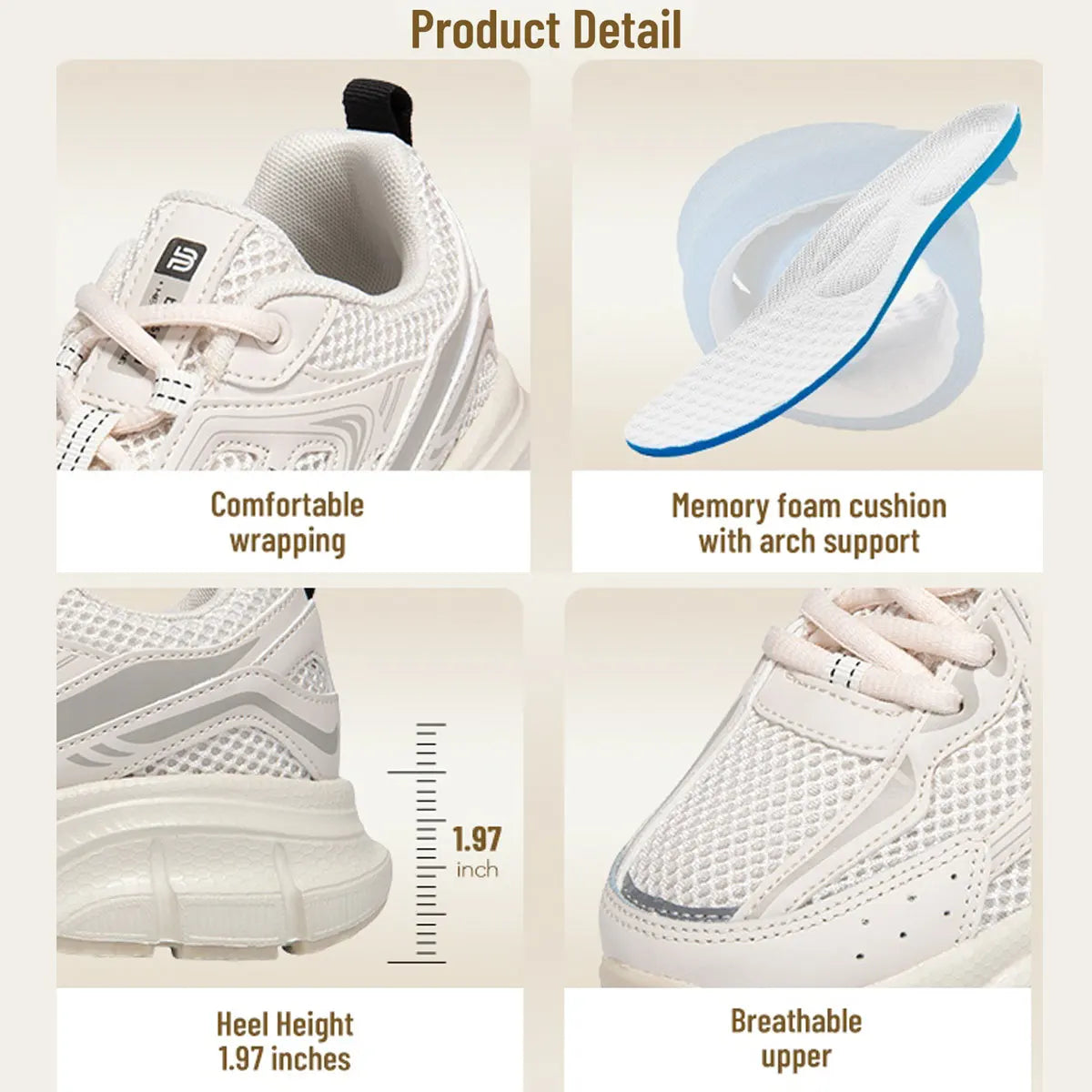 Chaussures de course pour femme Baasploa : baskets de jogging légères et tendance en mesh, antidérapantes, pour femme, d'extérieur, respirantes, colorées et décontractées