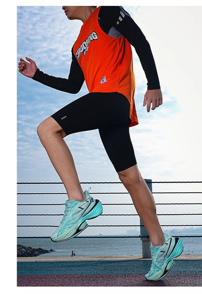 Running Shoes Carbon Board Speciality Marathon Men Sports Breathable Lightweight Women's Comfortable Athletic Nonskid Sneakers