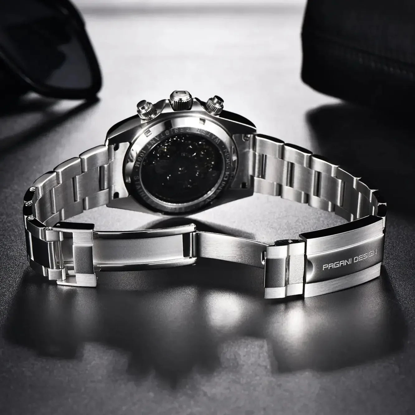 PAGANI DESIGN Men‘s Automatic Mechanical Watch Stainless Steel Waterproof Sport 10Bar Luxury Casual Watch for Men Reloj Hombre