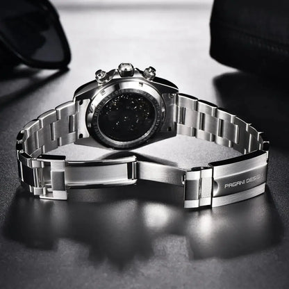 PAGANI DESIGN Men‘s Automatic Mechanical Watch Stainless Steel Waterproof Sport 10Bar Luxury Casual Watch for Men Reloj Hombre