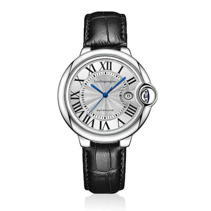 European and American Style High-End Business Series Men's Mechanical Watches, Automatic Winding, Skeleton Design, High Aesthetic Value, Light Luxury, Fashionable, Casual, Versatile, Trendy Men's Watches for Social Guys, the