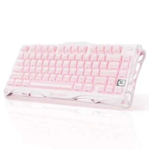 GravaStar Mercury K1 75% Wireless Mechanical Gaming Keyboard, Aluminum Alloy Exoskeleton Design, RGB Backlit，Hot-Swap Socket