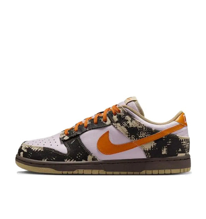 „Nike Dunk Low“ bordo spalvos, neslystantys, patvarūs, retro stiliaus žemi sportiniai bateliai, unisex, modelis HQ1965-600