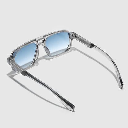 Retro 2026 Transparent Frame Sunglasses for Men and Women luxury brand designer UV400 Protection, Stylish for Driving & Outdoors