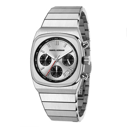 DG9008 Men Watch Original Fashion Brand Quartz Waterproof Luminous Watch For Man Three Small Dial Sport Moon Phase Watch