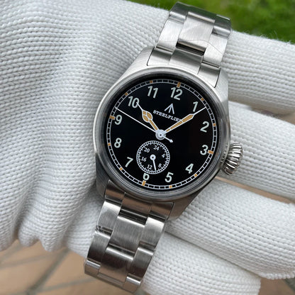 STEELFLIER Official SF746 Luxury Quartz Wristwatch Swiss Luminous VH60 Mute Movement 20Bar Waterproof Multi-time Zone Watches