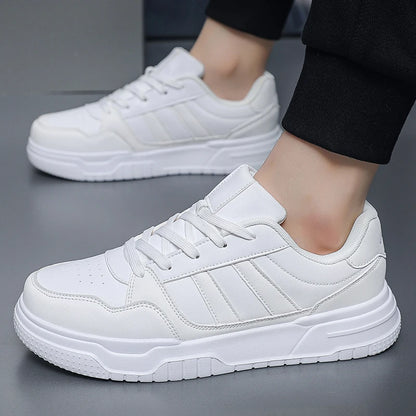 Plus Big Size 50 51 52 Mens Leather Sneakers Casual Sports Shoes Flat Skateboard Shoes For Dropshipping