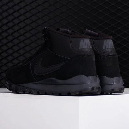 Zapatillas Nike auténticas New Hoodland Suede Outdoor resistentes a la abrasión 654888-090