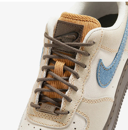 Dámske klasické tenisky Nike Air Force 1 s hrubou podrážkou a vysokou odolnosťou HQ3458-142