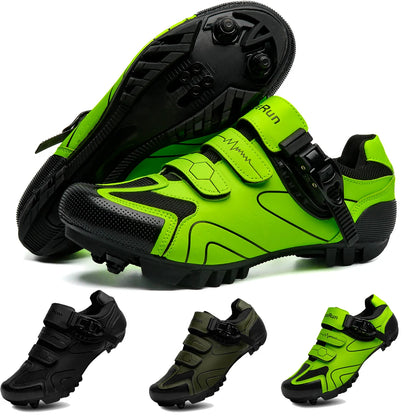 Neutral MTB Cycling Shoes, Compatible With Peloton Road Cycling Shoes, Men's Cycling Sports Shoes, Reflective Strip Design
