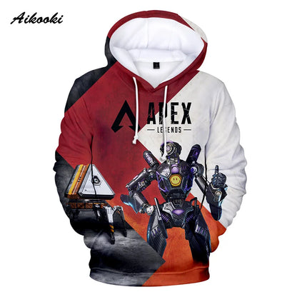 Personality 3D Printed Game Apex Legends Hoodies Sweatshirts Men Women High Quality Hoody Game Long Sleeve Plus Size Hoodies