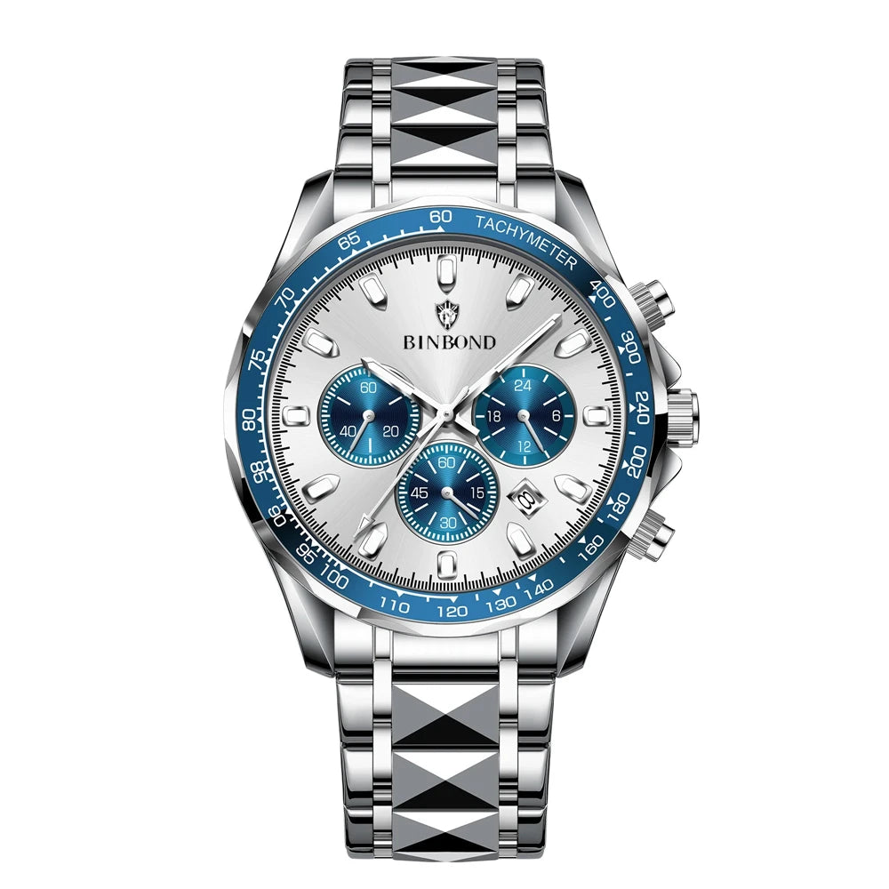 Montre automatique pour Homme bleu sport numérique haut de mode montres à Quartz horloge montres de luxe