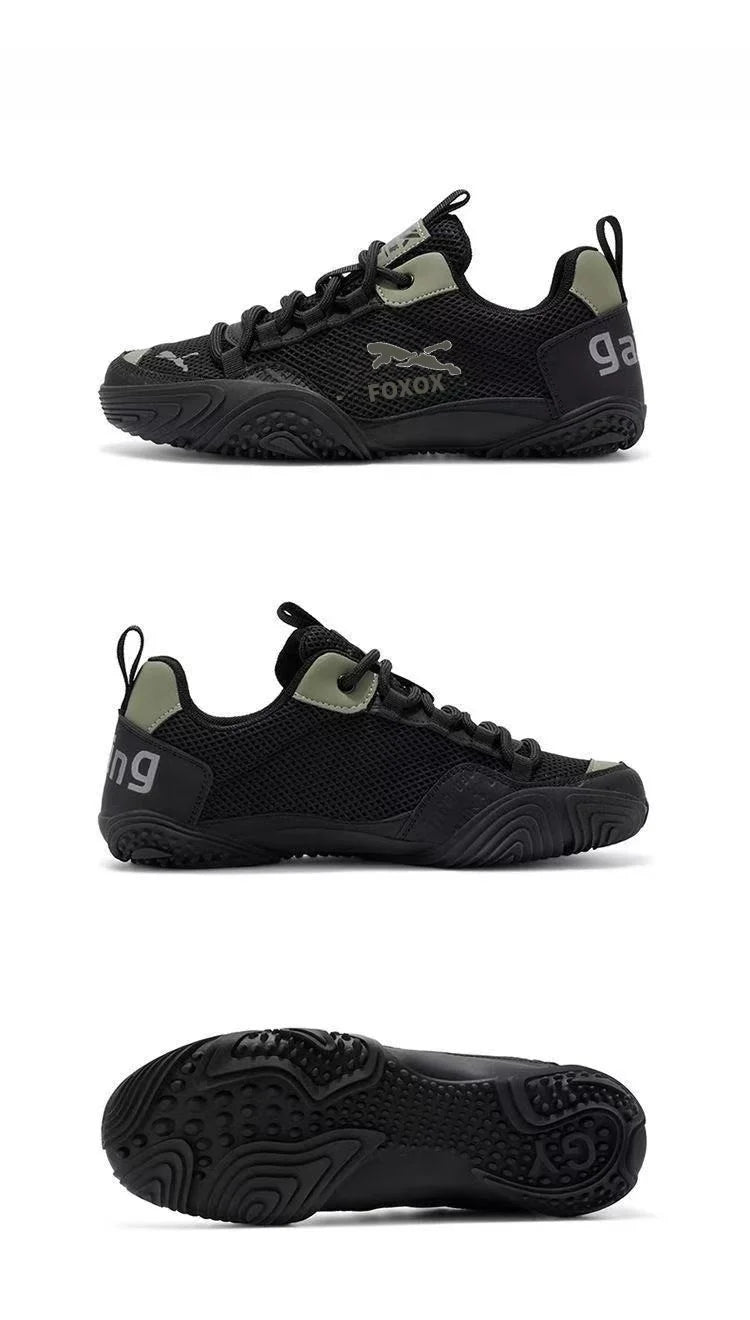 Men's Breathable Running Shoes Lightweight Mesh Upper Comfortable Soft Sole Sporty Casual Sneakers Trendy Summer Footwear