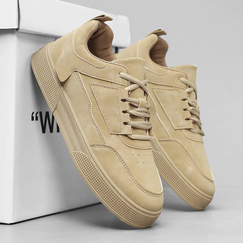 Men's Casual Sneakers: 2026 Spring & Autumn New Styles, Teenagers' Street Skate Shoes, Outdoor Sports Basketball Shoes