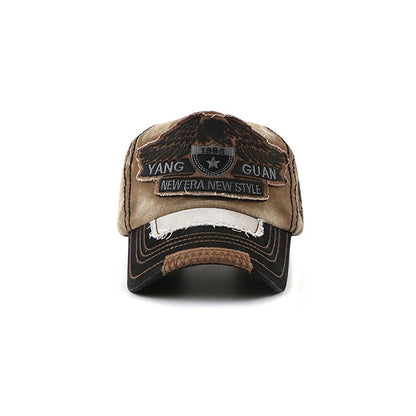 Eagle Soars In The Sky And Flies Freely Eagle Embroidered Large Head Baseball Cap With 3 Wizes To Choose From