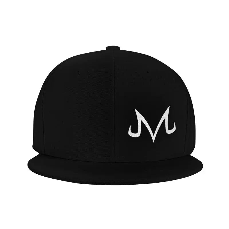 Majin Buu Print Baseball Cap Hip Hop Flat Bill Caps Unisex Adjustable Snapback Caps Skateboard Hats Trucker Hat