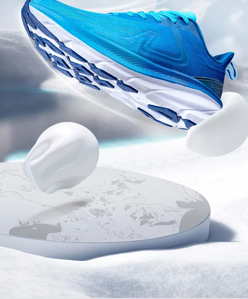 IRUNSVAN 2026 Scarpe da running originali con cuscino d’aria, scarpe sportive traspiranti per fitness, salto ed esercizio, scarpe da camminata da uomo