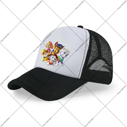 Paw Patrol Baseball Cap Skye Chase Cartoon Anime Pattern Printed Hat Unisex Caps Summer Fashion Sun Hats Birthday Party Gifts
