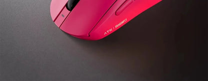 Ratón gaming inalámbrico Bluetooth ATK Dragonfly A9, diseño ergonómico, respuesta rápida, PAW3950 Ultra, 800mAh, ligero, 8KHz, esports