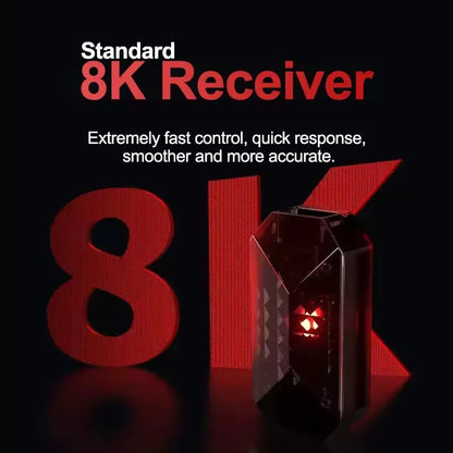 ATK VXE MAD R MAJOR Gaming Mouse Wireless 8K, PAW3950/3395 Sensor, Ultra-Lightweight Ergonomic Gaming Mouse, Dual-Mode RGB Gaming Mouse