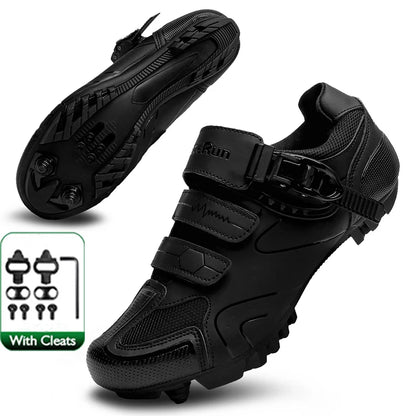 Neutral MTB Cycling Shoes, Compatible With Peloton Road Cycling Shoes, Men's Cycling Sports Shoes, Reflective Strip Design