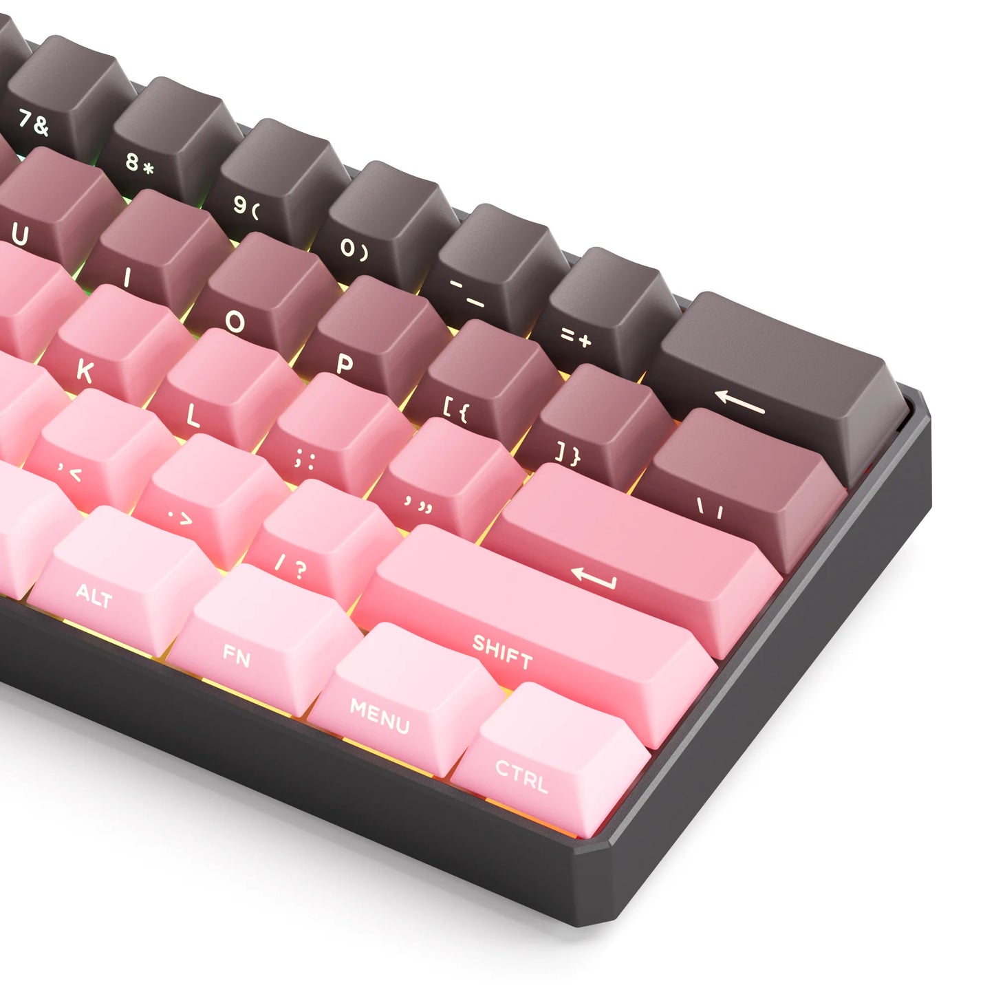 Akko MonsGeek FUN60 mechanische Tastatur mit Magnetschaltern, 60% Gaming-Tastatur, Rapid Trigger 0.01mm, 8K ARGB, HE/TMR Custom-Tastatur