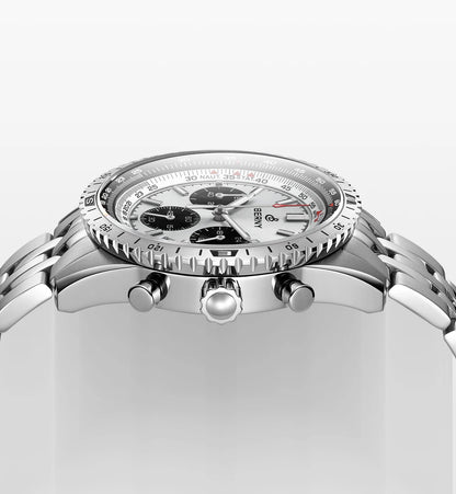 BERNY Chronograph Watches for Men Aviation Multifunction Quartz Men's Watch Date Sapphire Super Luminous Luxury Wristwatch