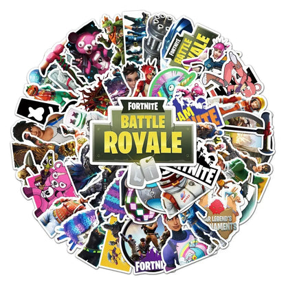Аниме несесер за моливи Fortnites, кавай, с голям капацитет, водоустойчив ръчен несесер за косплей, офис канцеларски подарък играчка