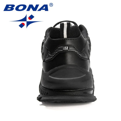 BONA 2023 New Designers Anti-Slip and Wear-Resistant Classic Running Shoes Athletic Sport Shoes Men Outdoor Sneakers Lightweight