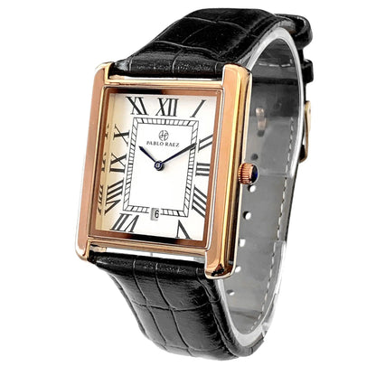 UTHAI Men Watch Business Light Luxury Brand Square Classical Calendar Waterproof Belt Male Fashion Quartz Clock Watches Gift