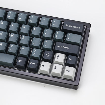 KBDiy 174 Keys/Set PBT GMK Apollo Keycap Double Shot Minimalist ISO Cherry Profile for Game Mechanical Keyboard Keycaps for MX