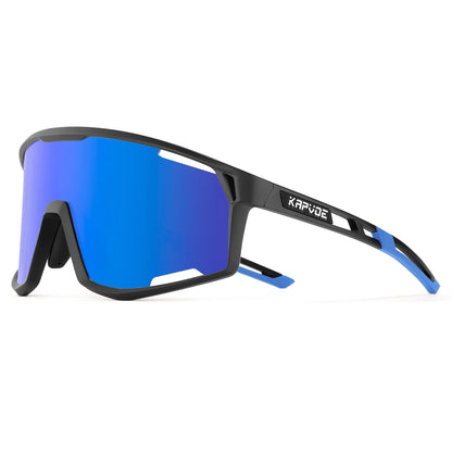 KAPVOE Polarised Cycling Glasses Sports Sunglasses Men Women Outdoor MTB Baseball Lenses UV400 Bicycle Cycling Eyewear Sale