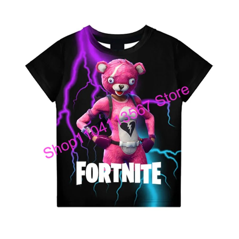 3D-tulostettu Llama Fortnite -huppari Battle Royale -sarjakuvatyylinen collegepaita miehille ja naisille, pelisankarihuppupaita teineille