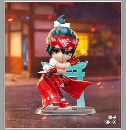 Aito POP MART Overwatch Play Of The Game -sarjan blind box PVC-keräilyfiguuri, työpöytäkoriste, tyttöjen lelumalli faneille