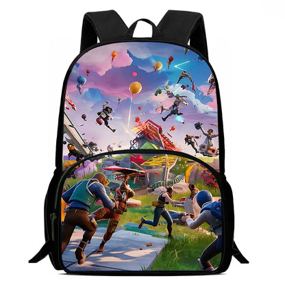 Game Shooting FortniteS Kids Backpacks Boy Girls Student Birthday Gift Child School Bags Large Capacity Camping Durable Rucksack