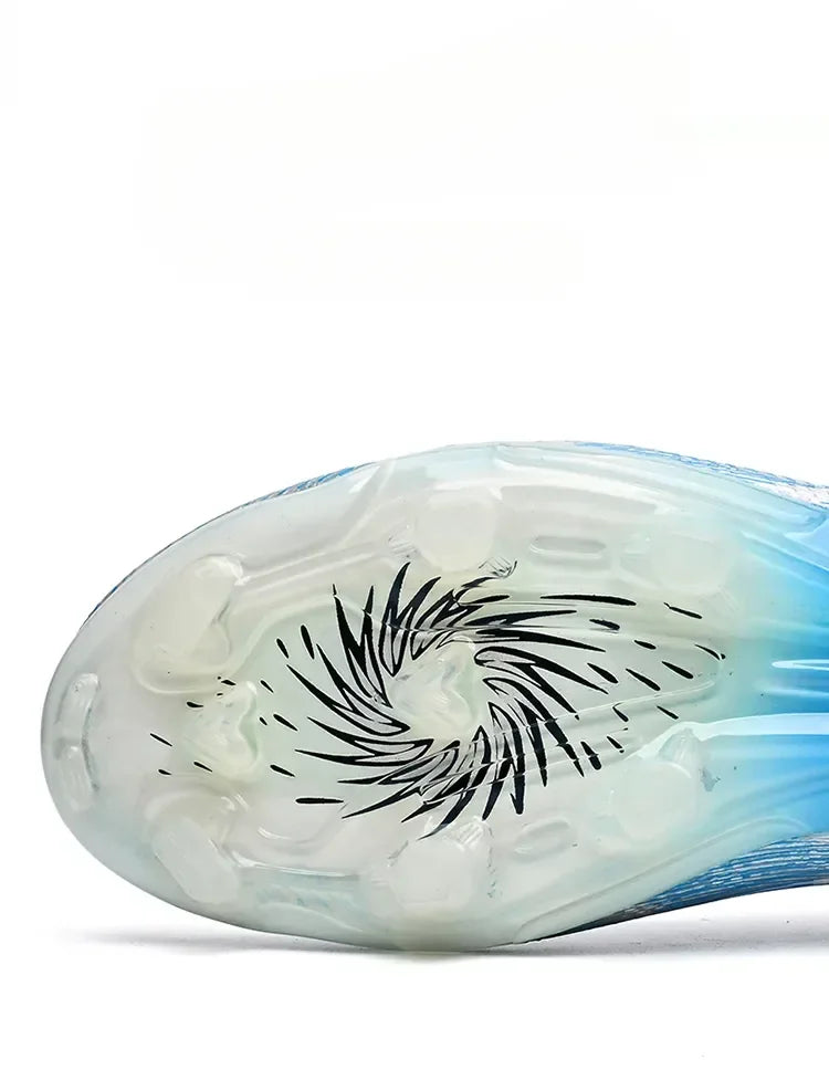 Chaussures de football respirantes AG pour hommes et femmes, chaussures de football professionnelles antidérapantes, chaussures de sport d'extérieur, crampons d'entraînement