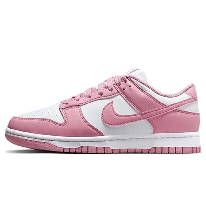 „Nike Dunk Low“ bordo spalvos, neslystantys, patvarūs, retro stiliaus žemi sportiniai bateliai, unisex, modelis HQ1965-600