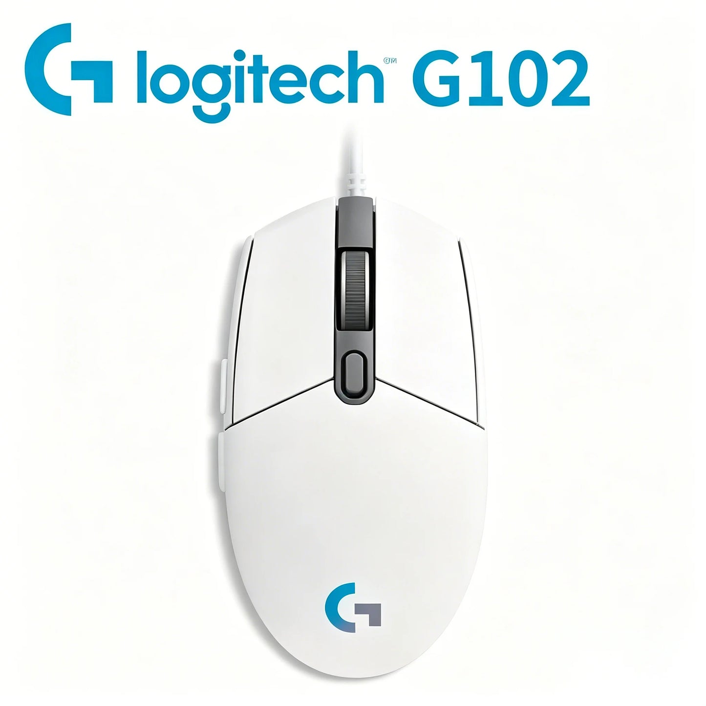 Logitech G102  Wired Gaming Mouse RGB Backlight 8000DPI Optical Sensor 6 Programmable Buttons for PC Laptop Gamers