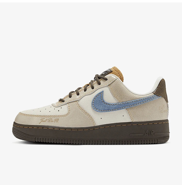 Dámske klasické tenisky Nike Air Force 1 s hrubou podrážkou a vysokou odolnosťou HQ3458-142
