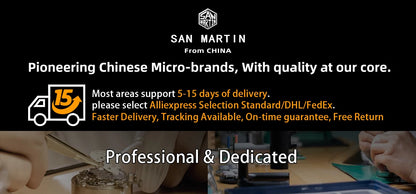 San Martin New 40mm Water Ghost Diver Watch Men Luxury NH35 PT5000 Automatic Mechanical Watch Sapphire Waterproof 200m SN0017