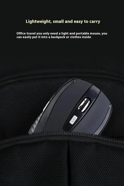 Wireless Silent Mouse 2.4G Portable Mobile Optical Office Mouse Adjustable 1600 DPI Levels for Notebook PC Laptops MacBook