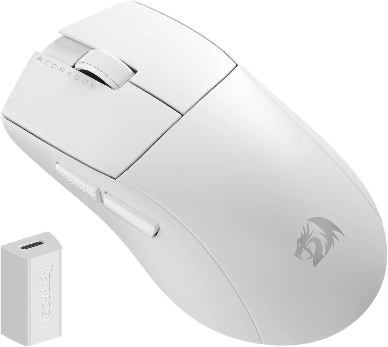 Ratón gaming inalámbrico Redragon M916 PRO de 3 modos, tasa de sondeo Hype-Speed 4K, ratón gamer ultraligero de 49G y 26K DPI