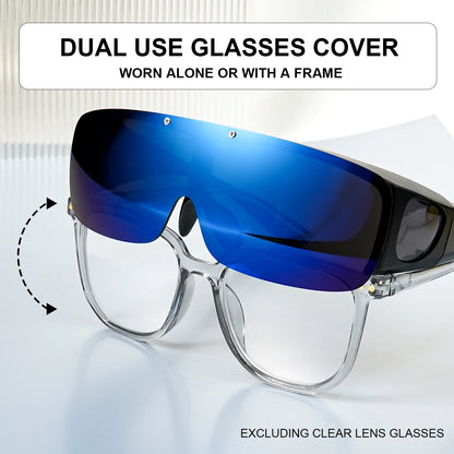 Fit Over Sunglasses Sun Glasses Sunnies Shades Fashion Glasses for Men Women Protection Wrap Around Driving Glasses Eyewear